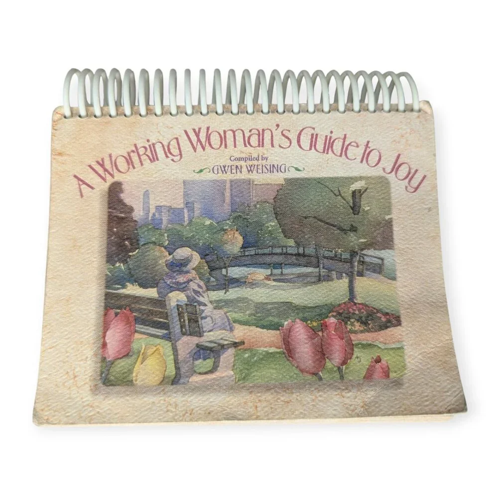 A Working Woman's Guide to Joy Spiral Daily Perpetual Calendar by Gwen Weising